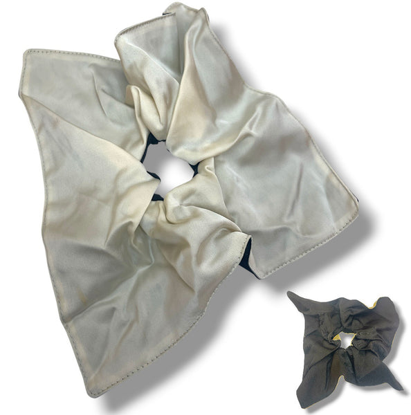 HAIRSTORY #6028 Square Scrunchies Reversible