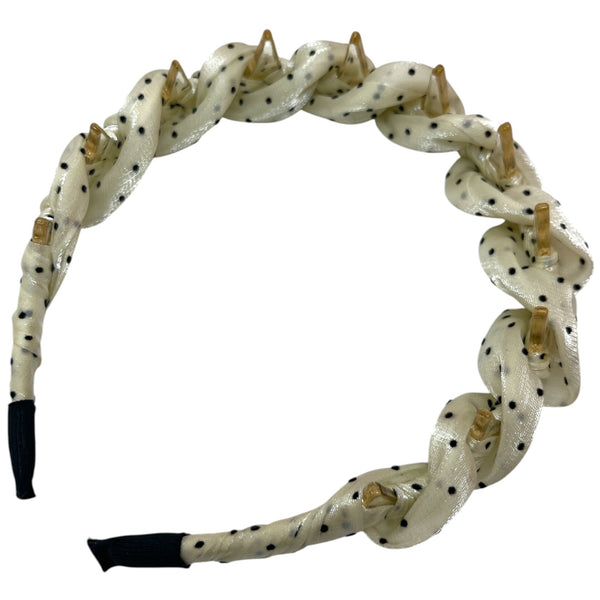 HAIRSTORY Polka Dot Headband