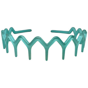 HAIRSTORY Shimmer Zig Zag Shark Tooth Headband (T023)