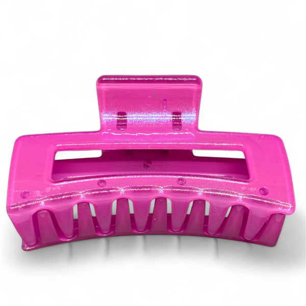 HAIRSTORY D688 SHIMMER Rectangular Hair Claw Clamp Clip