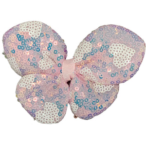 HAIRSTORY Cute Sequins Butterfly Pin Curl Hair Clip for Girls