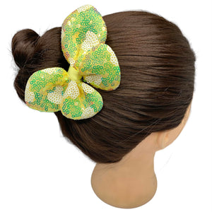 HAIRSTORY Cute Sequins Butterfly Pin Curl Hair Clip for Girls