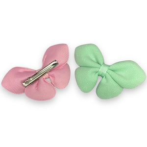 HAIRSTORY Glitter Butterfly Pin Curl Hair Clip for Girls