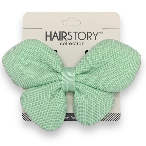 HAIRSTORY Glitter Butterfly Pin Curl Hair Clip for Girls