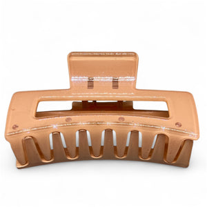 HAIRSTORY D688 SHIMMER Rectangular Hair Claw Clamp Clip