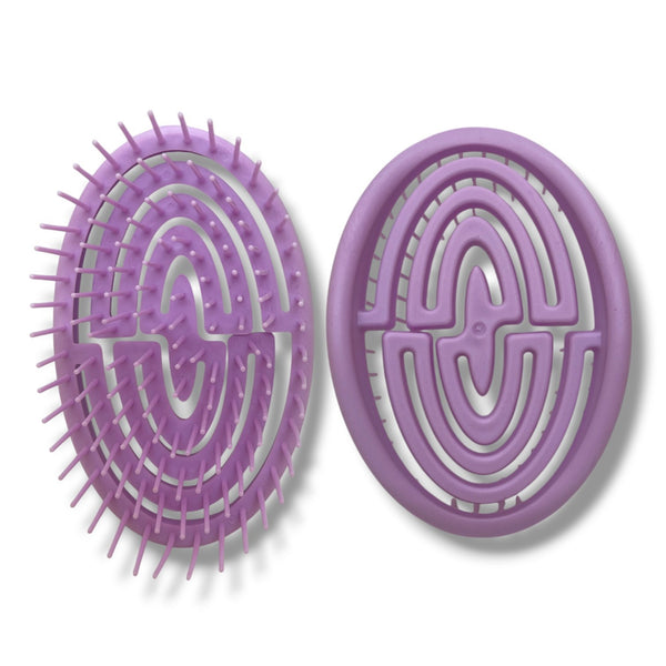 HAIRSTORY Scalp Brush Massager Wheat Straw Material Random Color