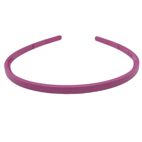 HAIRSTORY Sorbet Colored Plain Thin Headband - T033