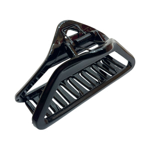 HAIRSTORY D842 Classic Glossy Triangle Hair Claw Clamp