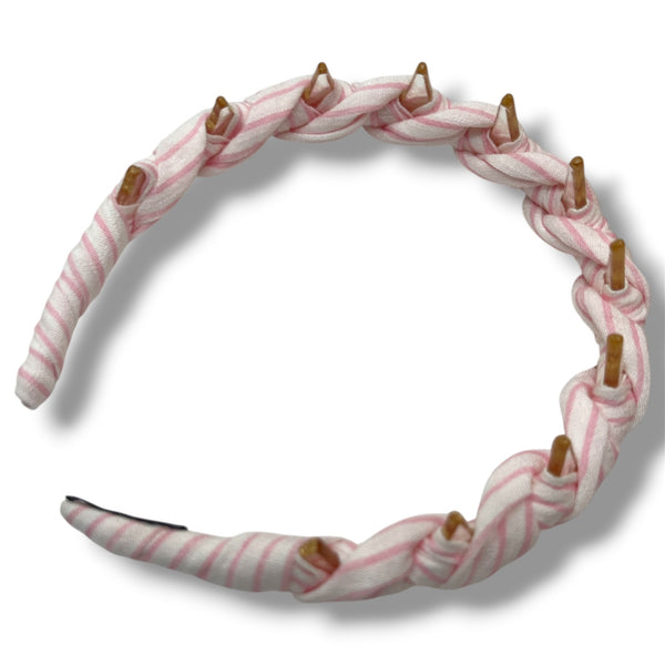 HAIRSTORY Stripe Wrapped Headband