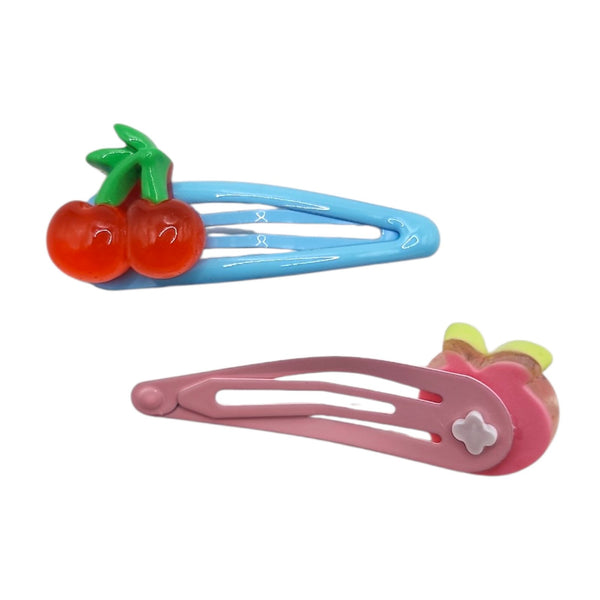 HAIRSTORY Crystal Fruit Colorful Charm Snap Clip (#13-CFC)
