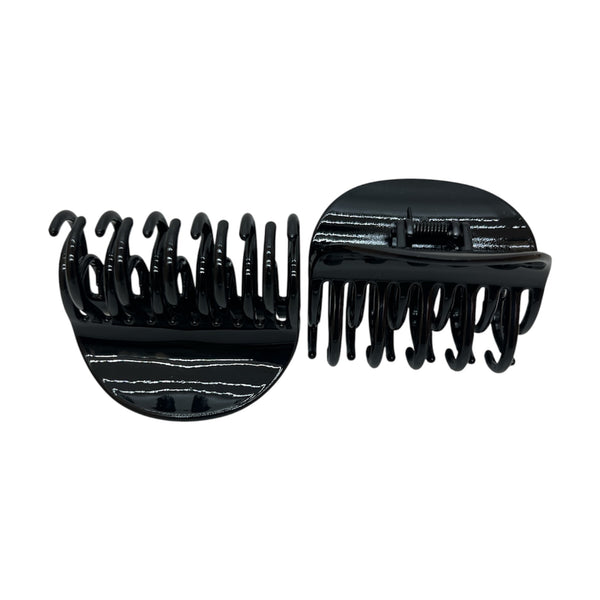 HAIRSTORY D894 Glossy Wide Hair Claw