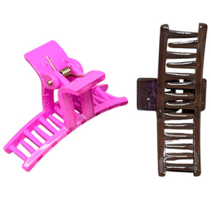 HAIRSTORY D556 Shimmer Basic Small T Hair Claw Clamp Clip