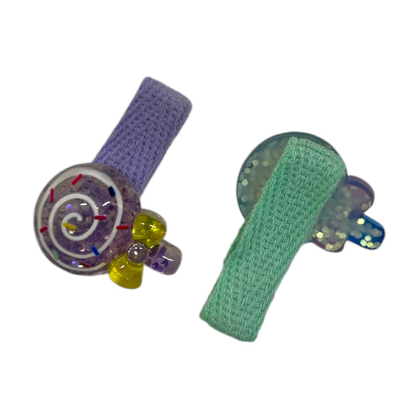 HAIRSTORY Lollipop Charm Snap Clip (001-L)