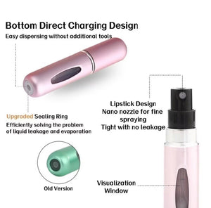HAIRSTORY 8006 Perfume Atomizer 5ML Random Color