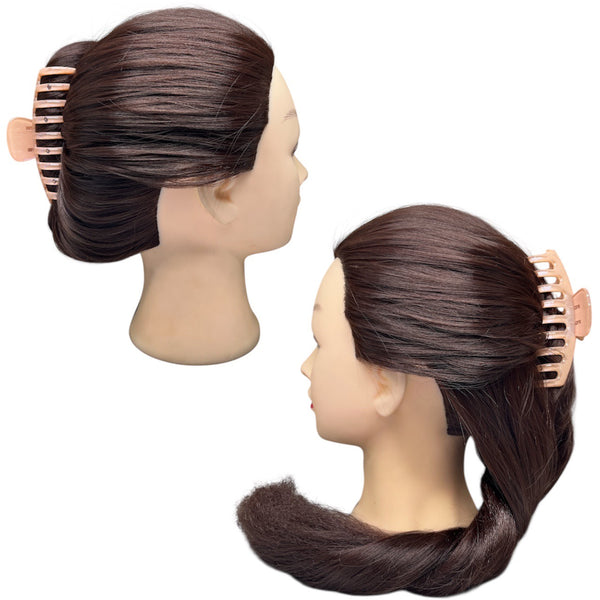 HAIRSTORY D651-D504 Shimmer Jumbo Big Claw Hair Clamp Clip