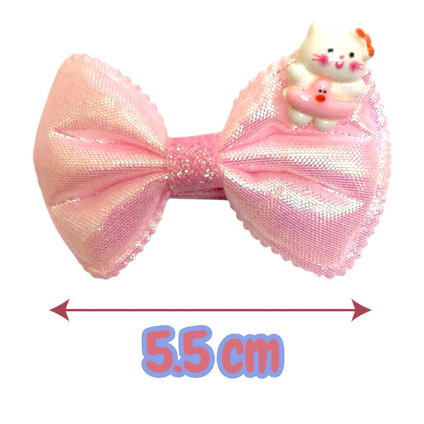 HAIRSTORY Metallic Animal Ribbon Charm Pin Curl (001-MRA)