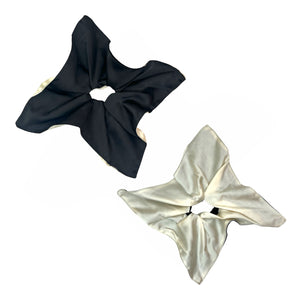 HAIRSTORY Square Scrunchies Reversible
