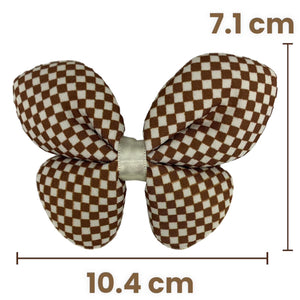 HAIRSTORY Neutral Butterfly Pin Curl Hair Clip for Girls