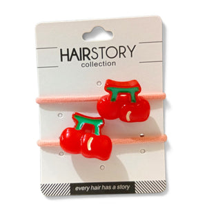 HAIRSTORY Cute Fruit/Vegetable Garden Hair Ties