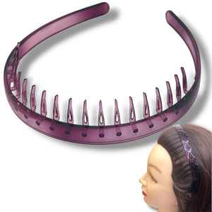 HAIRSTORY T009 France Multi-Color Shark Tooth Headband