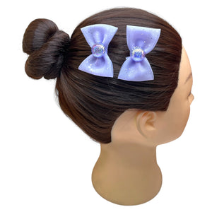 HAIRSTORY Glittered Ribbon Pin Curl (001-GR)
