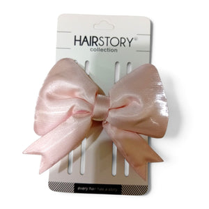 HAIRSTORY Bow Sheer Fabric Hair Clip