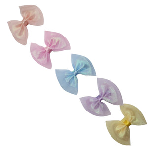 HAIRSTORY Metallic Ribbon Pin Curl (001-MR)
