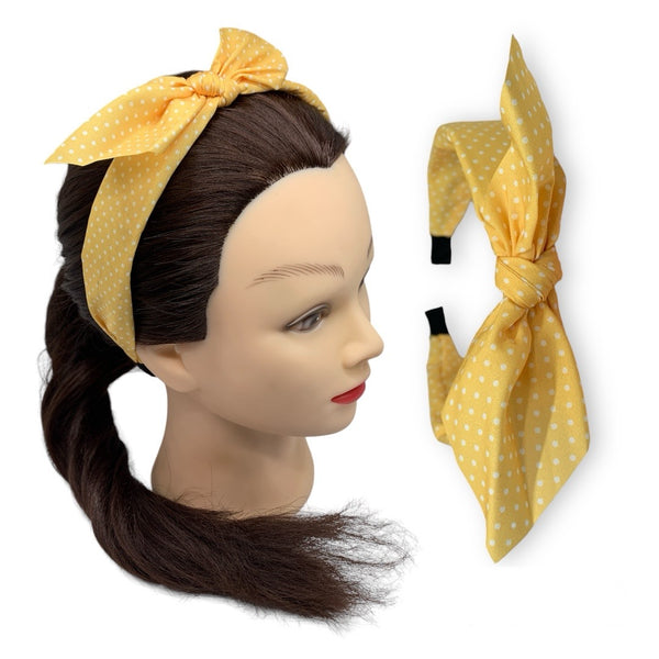 HAIRSTORY Polka Headband-#9A