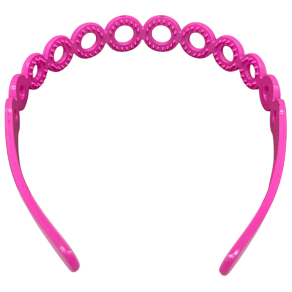 HAIRSTORY T062 Shimmer Round Holes Headband