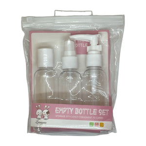 HAIRSTORY 8056 Travel Bottle 50ML 3pcs/Set Random Color