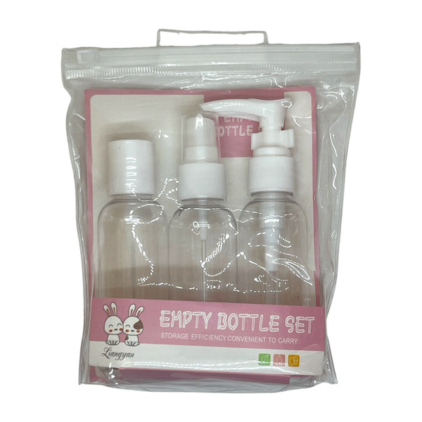 HAIRSTORY 8056 Travel Bottle 50ML 3pcs/Set Random Color