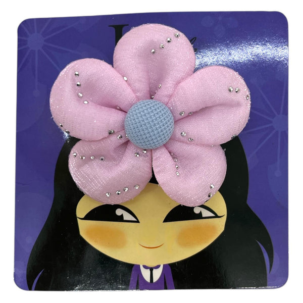 HAIRSTORY Shimmer Chiffon Flower Pin Curl (002-SCF)