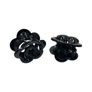 HAIRSTORY Glossy Small Flower Claw