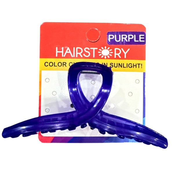 HAIRSTORY Sun UV Color Changing Large Knot Classic Hair Clip Clamp