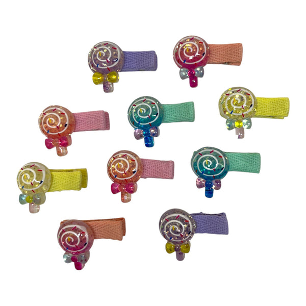 HAIRSTORY Lollipop Charm Snap Clip (001-L)