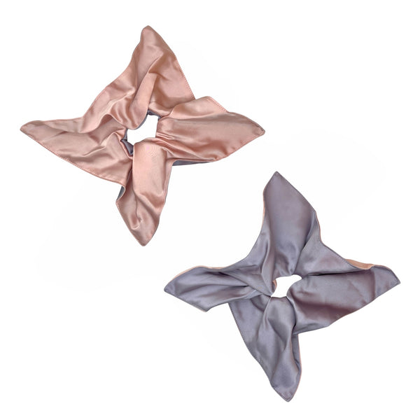 HAIRSTORY Square Scrunchies Reversible