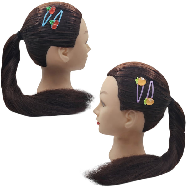 HAIRSTORY Crystal Fruit Colorful Charm Snap Clip (#13-CFC)