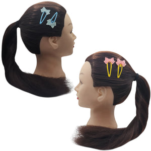 HAIRSTORY Ribbon Charm Snap Clip (#13-R)