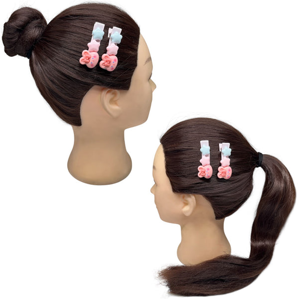 HIRSTORY Bunny Star Charm Pin Curl (001-BNS)