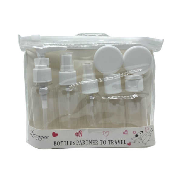 HAIRSTORY 6016 7Pcs/Set Travel Kit Random Color