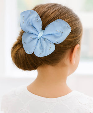 HAIRSTORY Shimmered Chiffon Butterfly Pin Curl (002-SCB)