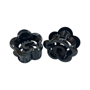 HAIRSTORY Glossy Small Flower Claw