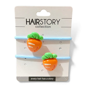 HAIRSTORY Cute Fruit/Vegetable Garden Hair Ties