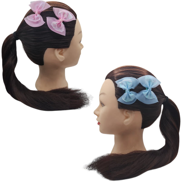 HAIRSTORY Metallic Ribbon Pin Curl (001-MR)