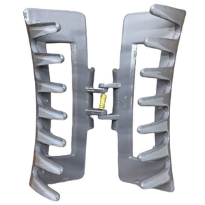 HAIRSTORY D705 SHIMMER Jumbo Rectangular Hair Claw Clamp Clip