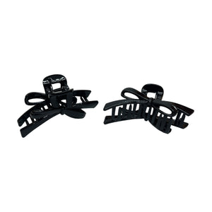 HAIRSTORY D901 Glossy Bow Hair Claw