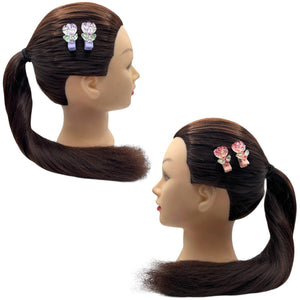 HAIRSTORY Glittered Tulips Pin Curl (001-GT)