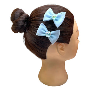 HAIRSTORY Glittered Ribbon Pin Curl (001-GR)