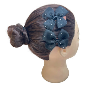 HAIRSTORY Shimmer Organza Ribbon Pin Curl (003-SOR)
