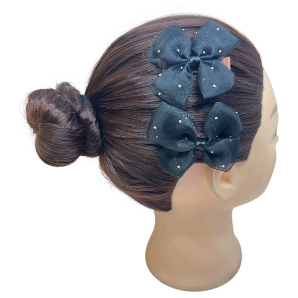 HAIRSTORY Shimmer Organza Ribbon Pin Curl (003-SOR)